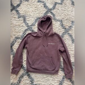 Rare Beauty Dusty Pink Fleece Hoodie